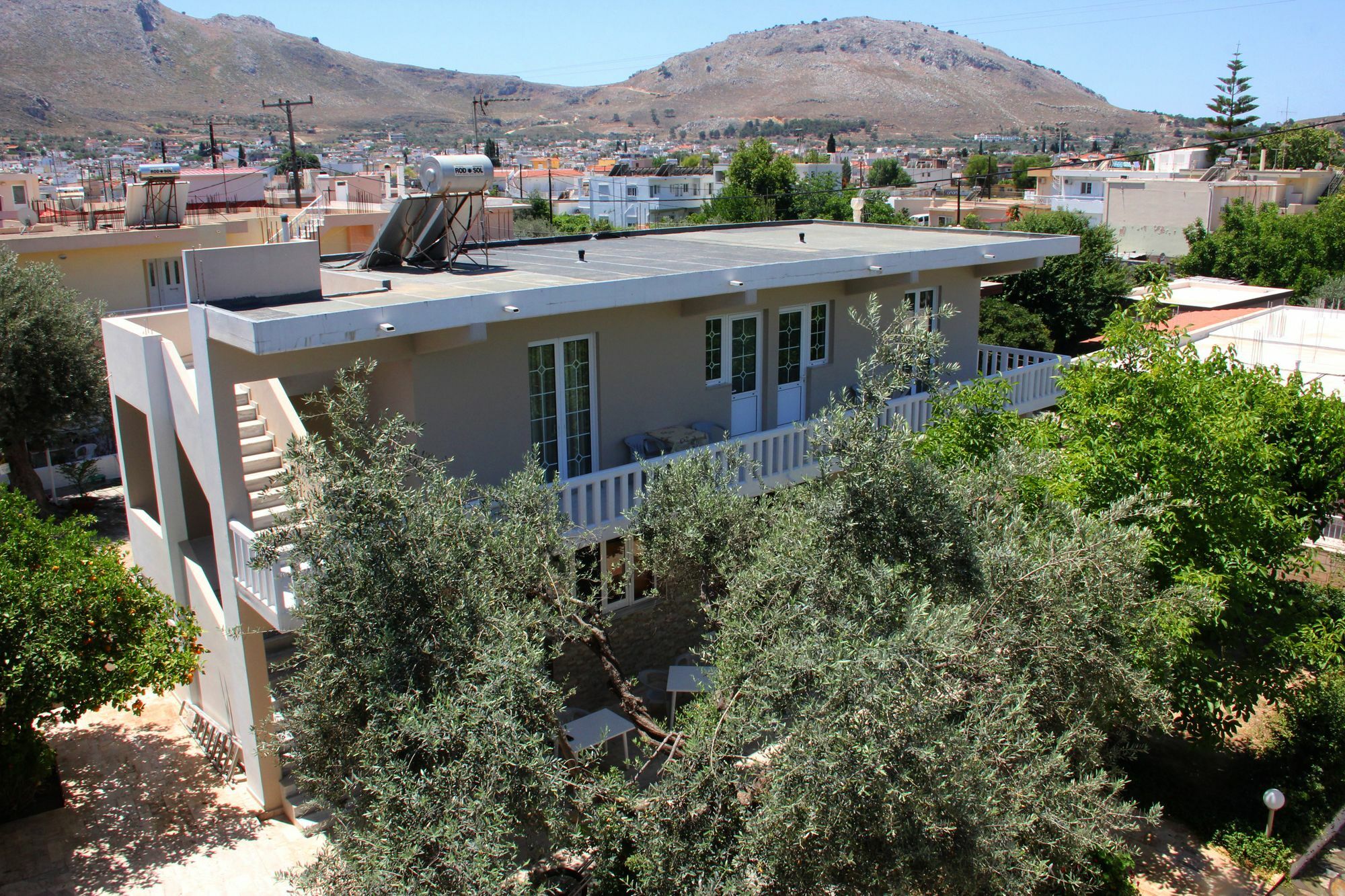 Hotel Ikaros Архангелос Екстериор снимка