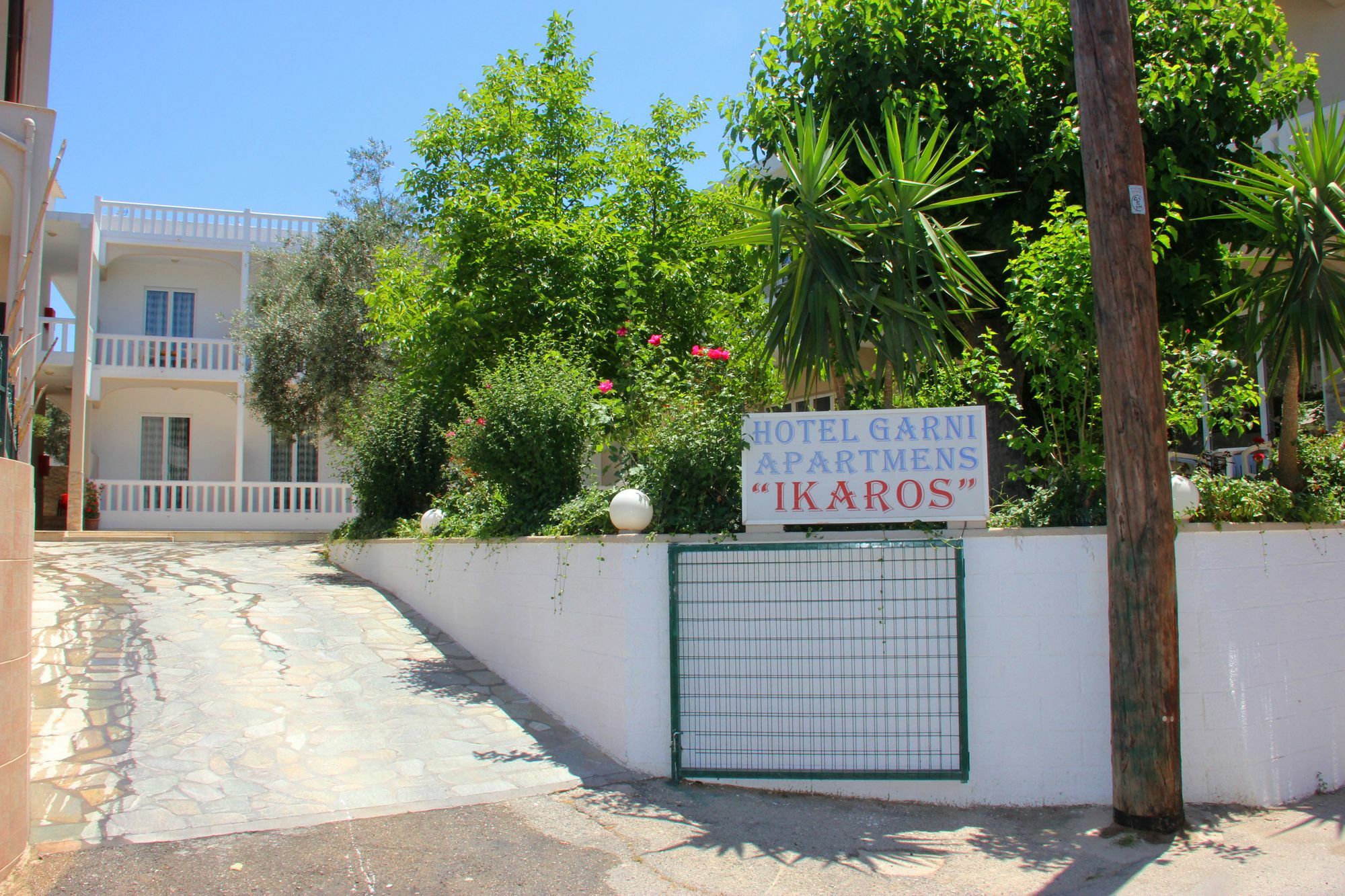 Hotel Ikaros Архангелос Екстериор снимка